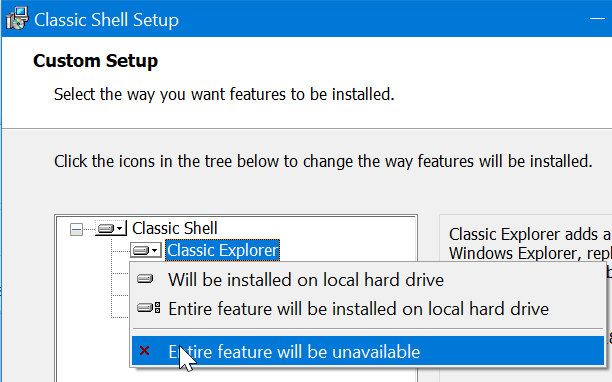 Windows 10에서 클래식 시작 메뉴 가져오기