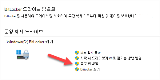 BitLocker 끄기