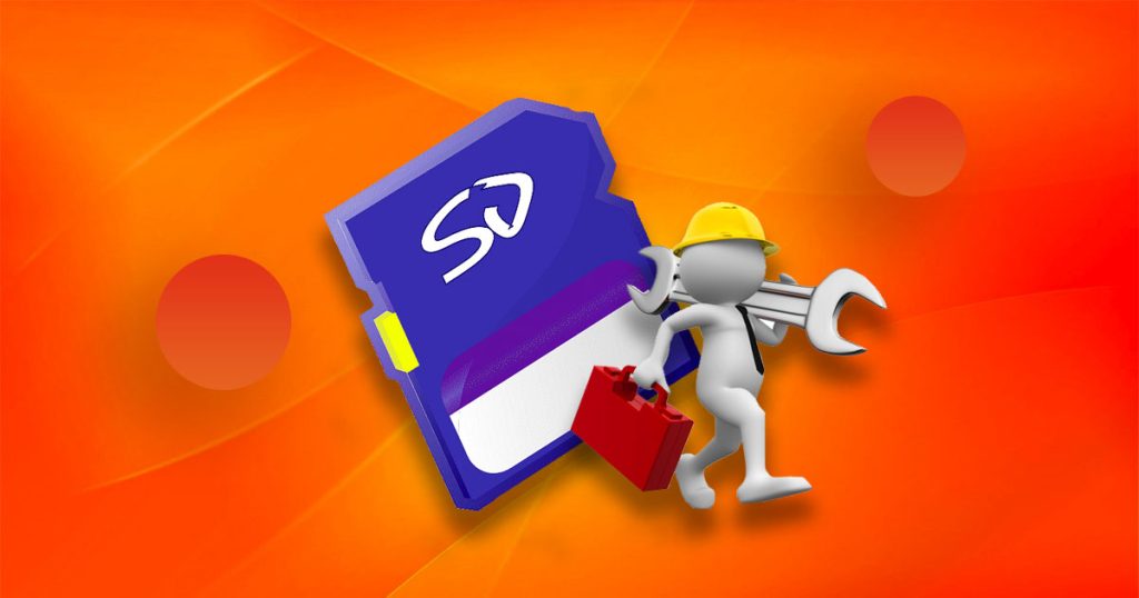 SD 카드 보호 및 SD 카드 포맷
