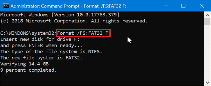 Format-FS-FAT32