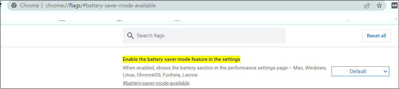 chrome-battery-mode