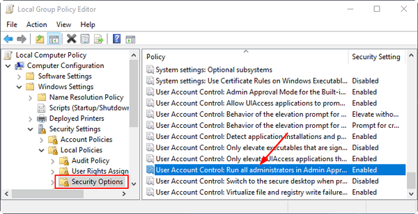 All system administrators perform in administrator-approved mode