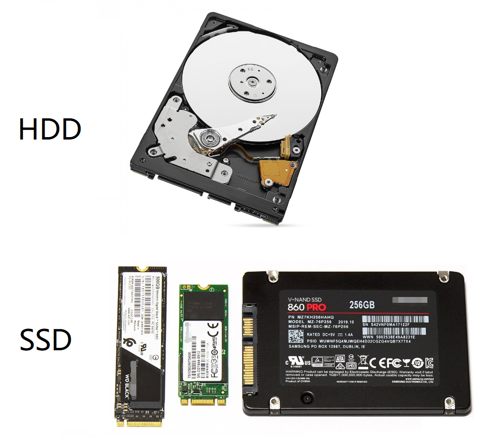 HDD vs SSD