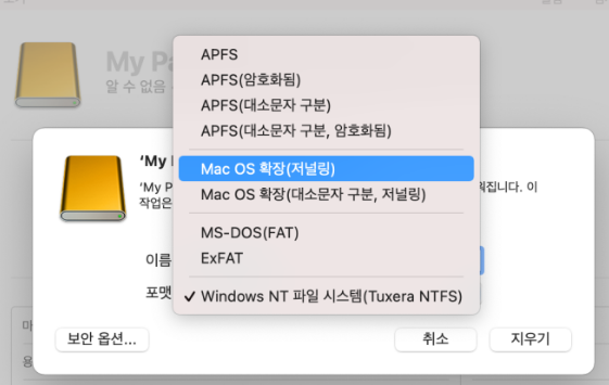 mac-파일 선택 시스템-apfs