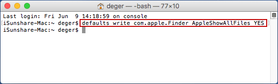 mac-finder-환경 설정-데스크톱에 이 항목 표시 (외부 드라이브)
