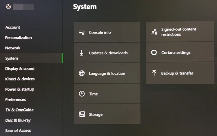 xbox one-시스템-펌웨어 업데이트