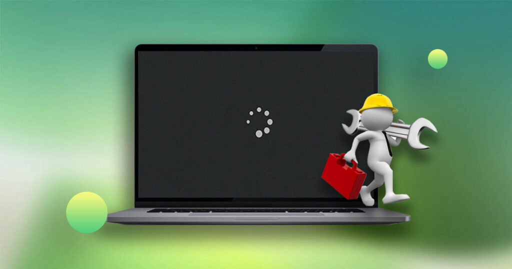 Windows 컴퓨터 부팅 시 검은 화면이 나타나는 문제를 해결하는 방법