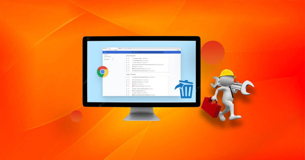 빠르게 Google Chrome 브라우징 기록 삭제하는 방법